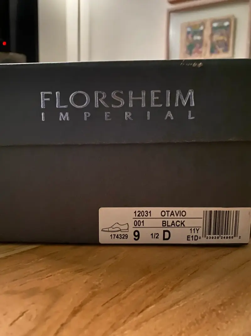 Zapatos de vestir negros Florsheim Otavio - 4
