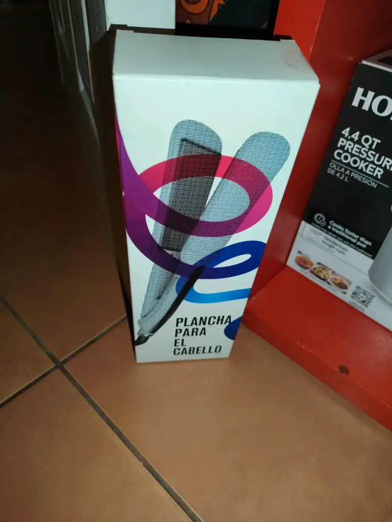 Plancha para el cabello profesional