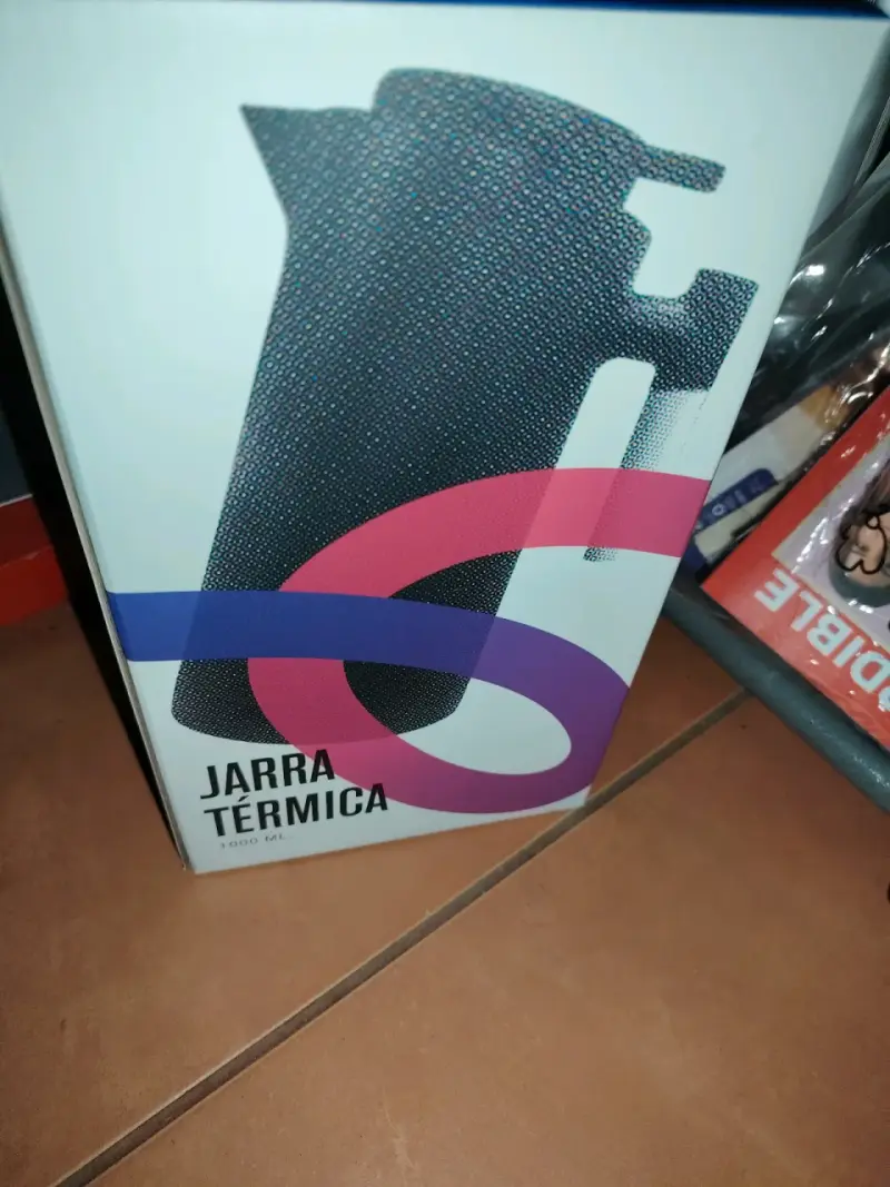 Jarra Térmica 1000 ml para Bebidas Calientes y Frías
