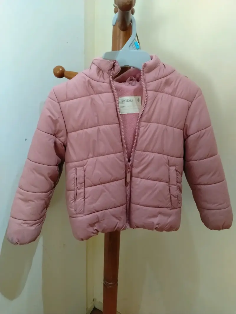 Parca rosada para niña talla 4 Tribu - 2