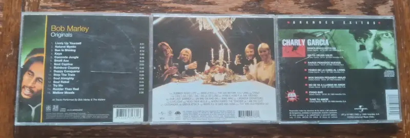 Colección de CDs de Bob Marley, ABBA y Charly García - 2