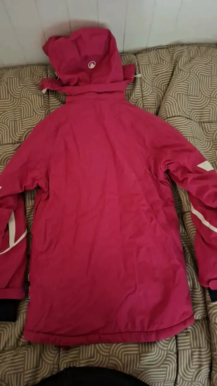 Chaqueta de invierno rosa lippi con capucha - 2