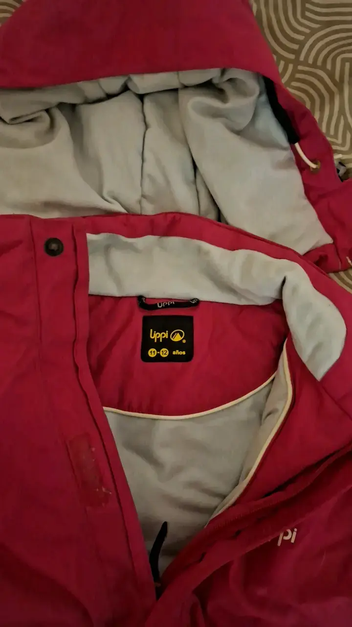Chaqueta de invierno rosa lippi con capucha - 4