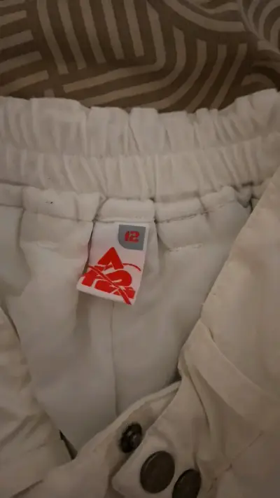 Pantalones de nieve blancos para niñ@ talla 12 - miniatura 4