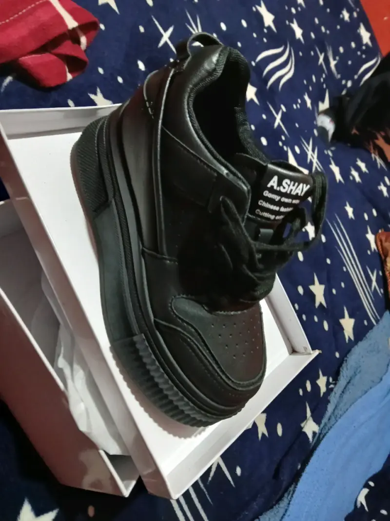 Zapatillas negras de plataforma A.Shay - 4