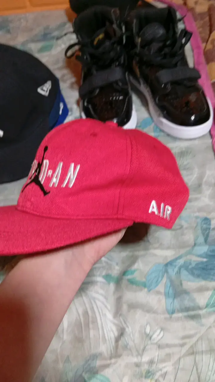 Gorra roja Jordan Air clásica - 2