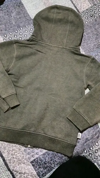 Polerón con capucha verde para niño Hush Puppies - miniatura 3
