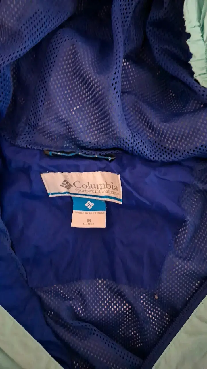 Chaqueta impermeable Columbia azul claro - 3