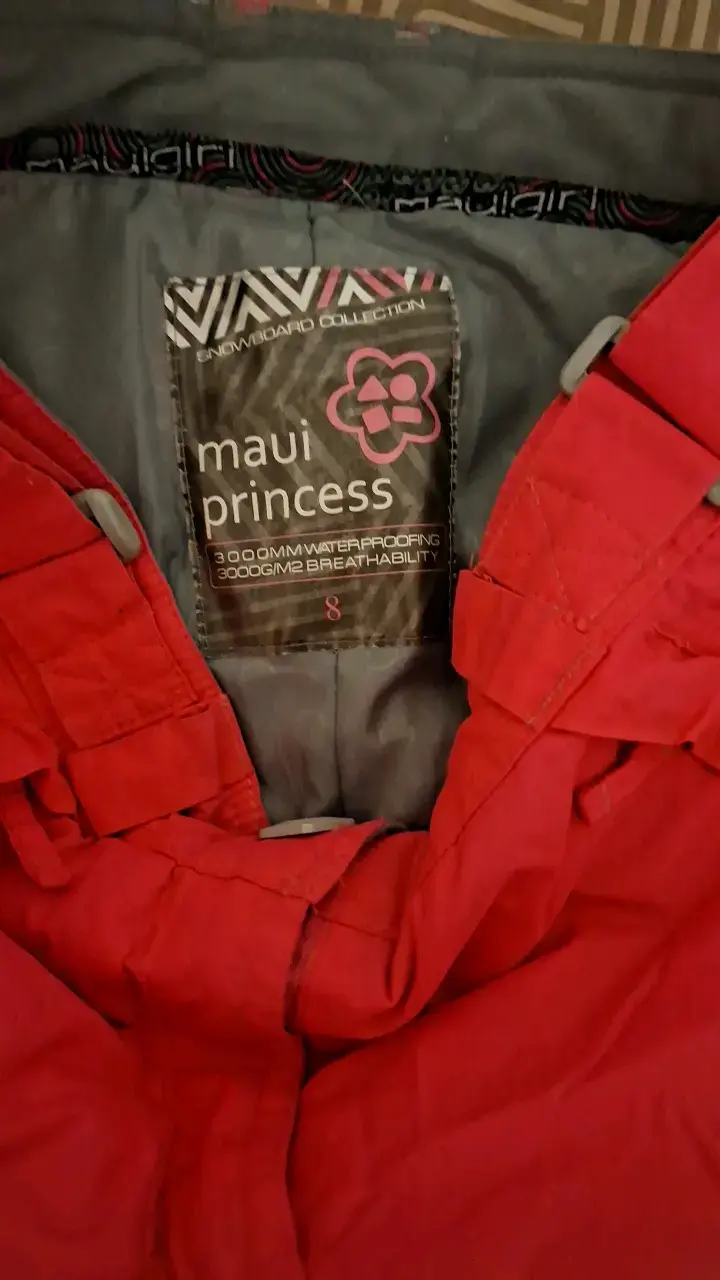 Pantalones de nieve Maui Princess fucsia - 3