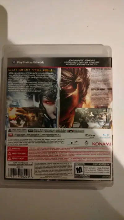 Juego PS3 Metal Gear Rising: Revengeance - miniatura 2