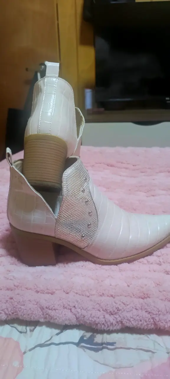 Botines vaqueros blancos - 2