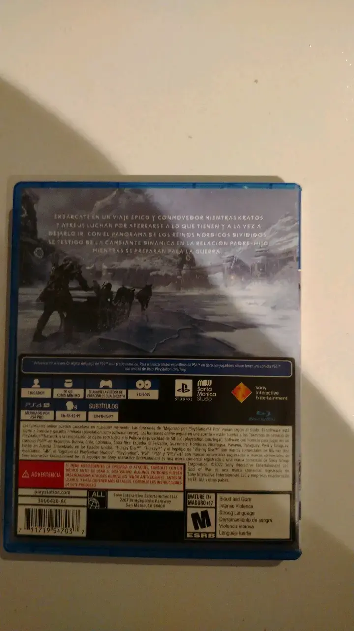 Juego PS4 God of War Ragnarök + Uncharted 4 - 2