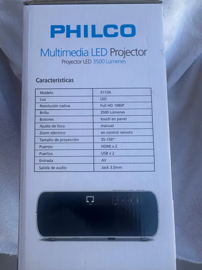 Proyector LED Philco 3500 lúmenes Full HD - 2