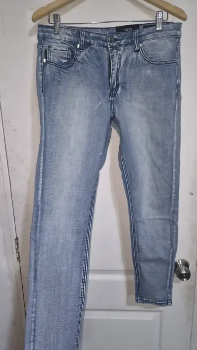 Jeans de mezclilla azul Ellus talla 42 - miniatura 1