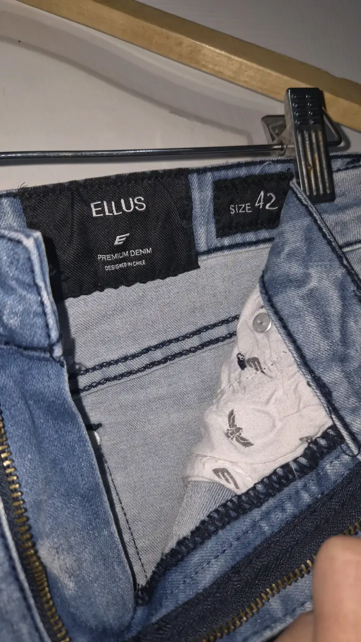 Jeans de mezclilla azul Ellus talla 42 - 2