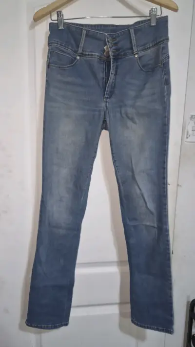 Jeans de mujer azul marca Elle - miniatura 1