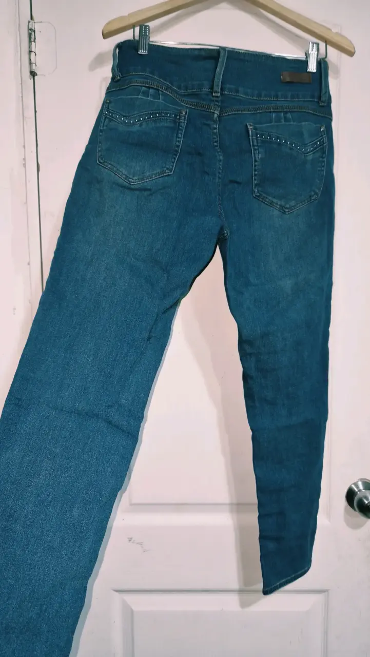 Jeans rectos azul oscuro Newport para mujer - 3