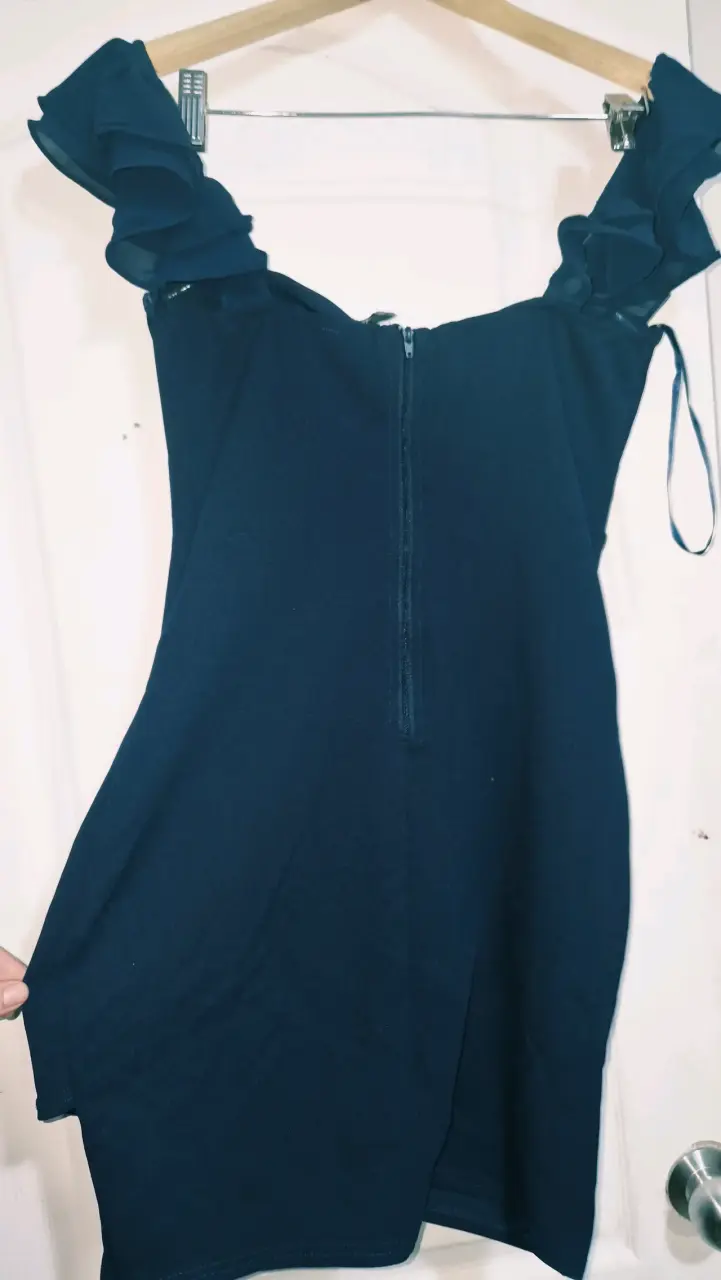 Vestido azul elegante Windsor L - 3