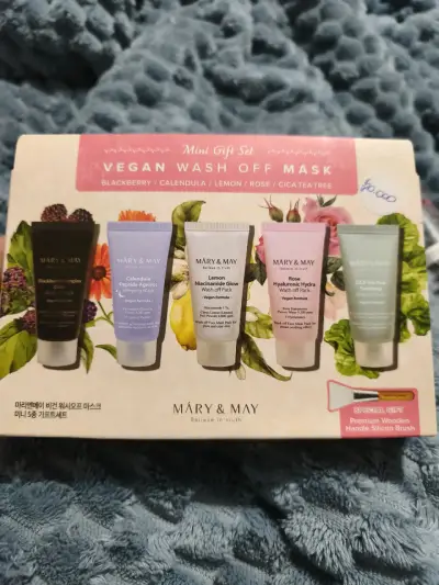 Set de Mascarillas coreanas Veganas Mary & May - miniatura 1
