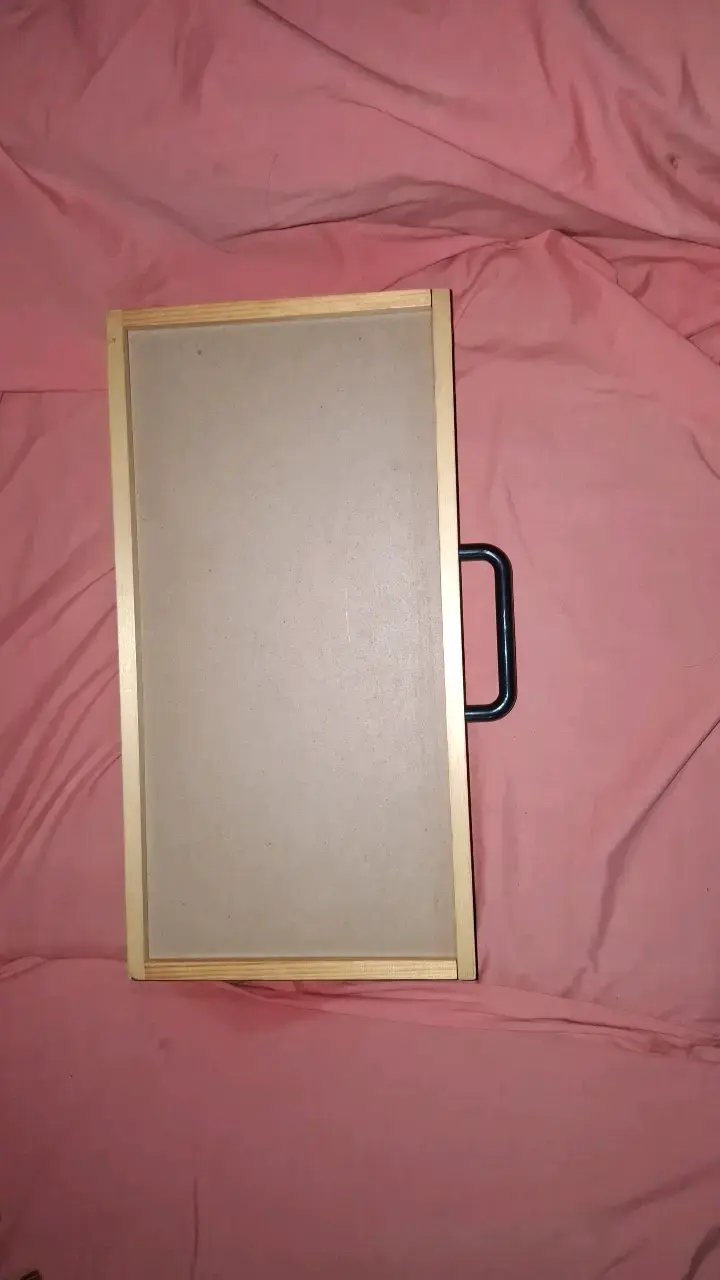Xilófono de metal con caja de madera - 2