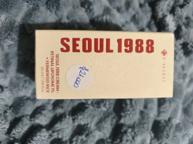 Crema Seoul 1988 con Retinol y Arroz Fermentado - 1