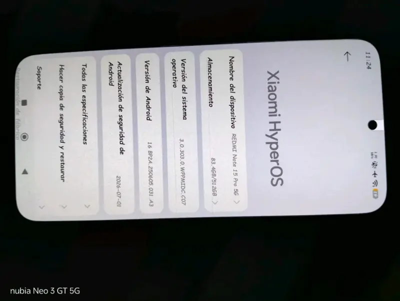 Smartphone Xiaomi Redmi Note 15 Pro 5G