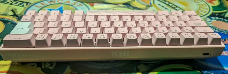 Teclado mecánico rosa Pegasum Kai USB C - 2