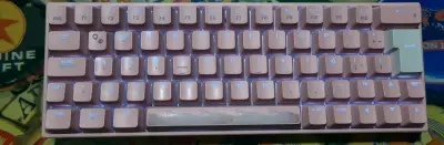 Teclado mecánico rosa Pegasum Kai USB C - miniatura 6