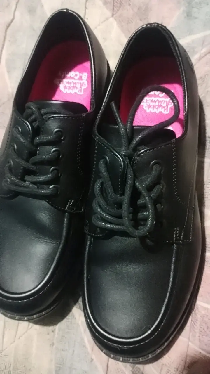 Zapatos escolares negros talla 36