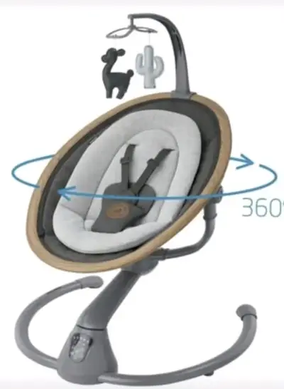 Silla Maxi Cosi mecedora para bebé rotación 360° - miniatura 2