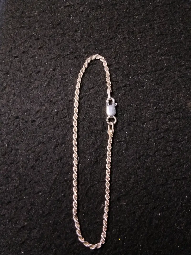 Pulsera turbillon plata Italiana - 1