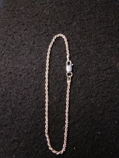 Pulsera turbillon plata Italiana - miniatura 1