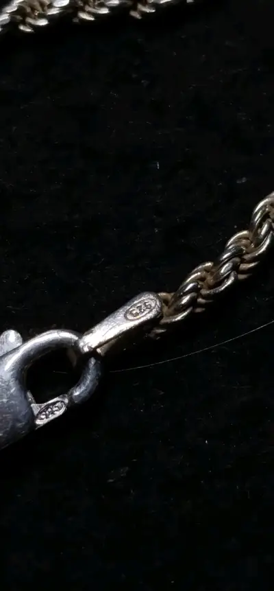 Pulsera turbillon plata Italiana - miniatura 4