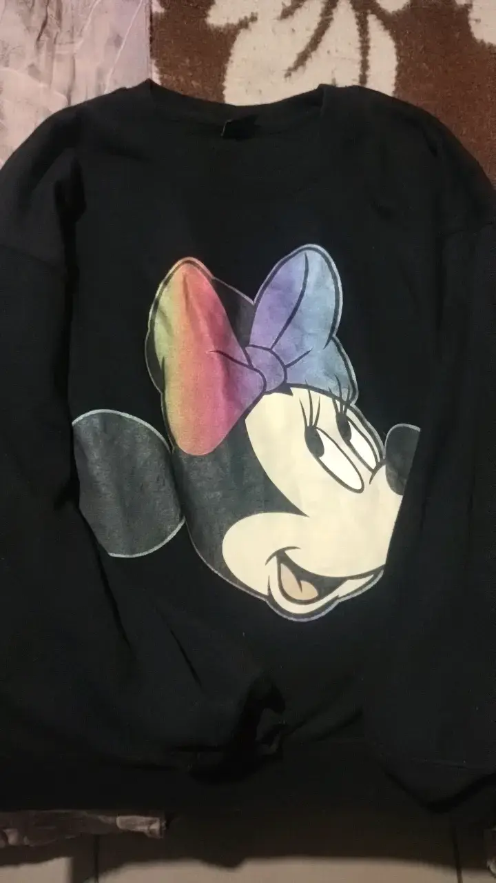 Polerón Disney Pride Minnie Mouse Negro