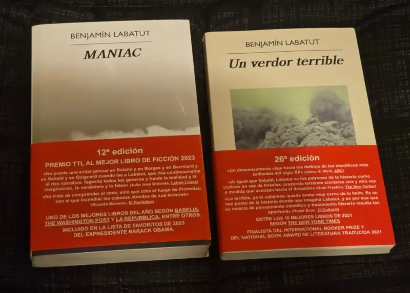 📚 Pack BenjamÃn Labatut – MANIAC + Un verdor terr - 1