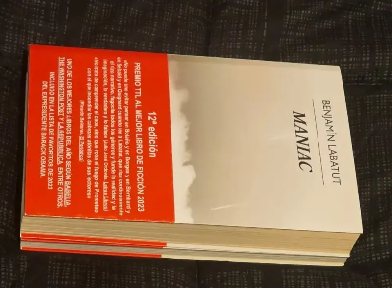 📚 Pack BenjamÃn Labatut – MANIAC + Un verdor terr - 3