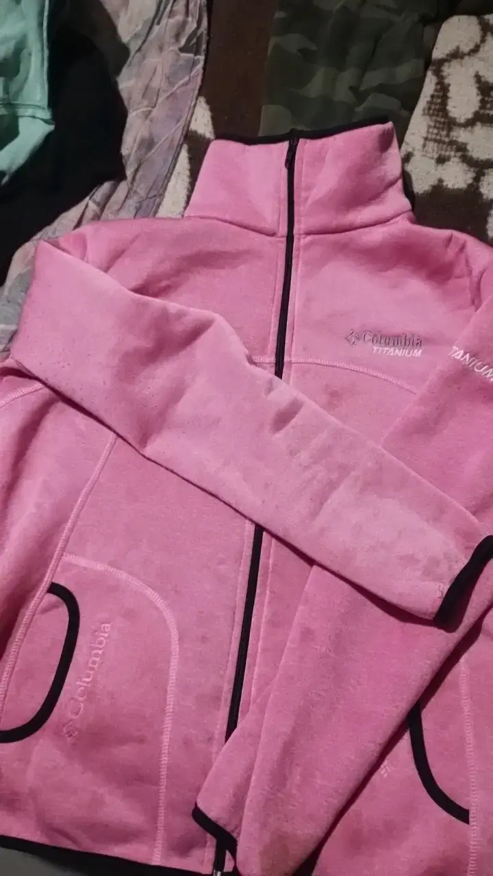 Chaqueta polar rosa Columbia Titanium para mujer