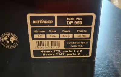 Zapatos de seguridad Defender DF 950 talla 42 - miniatura 3
