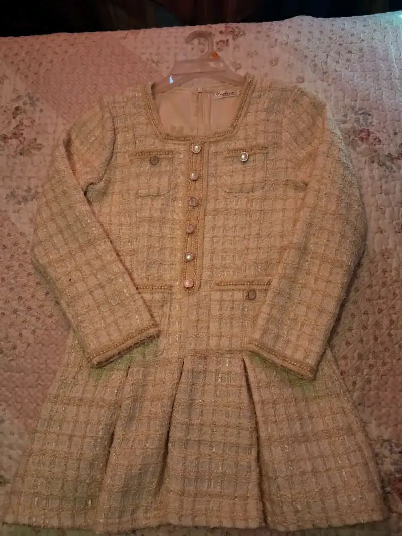 Vestido de invierno estilo coreano