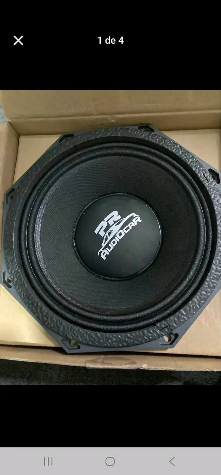 Parlante subwoofer PR Audiocar 12 pulgadas - 1