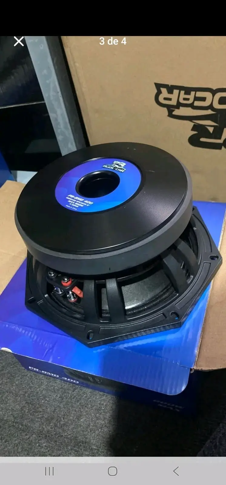 Parlante subwoofer PR Audiocar 12 pulgadas - 2