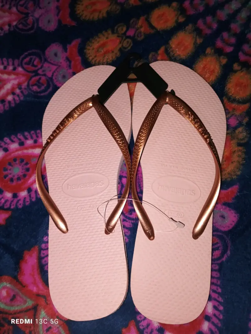 Sandalias Havaianas modelo Slim Rosa Ballet