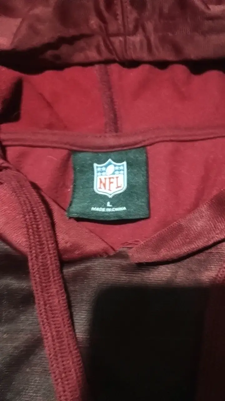 Polerón Washington Commanders NFL burdeo - 2