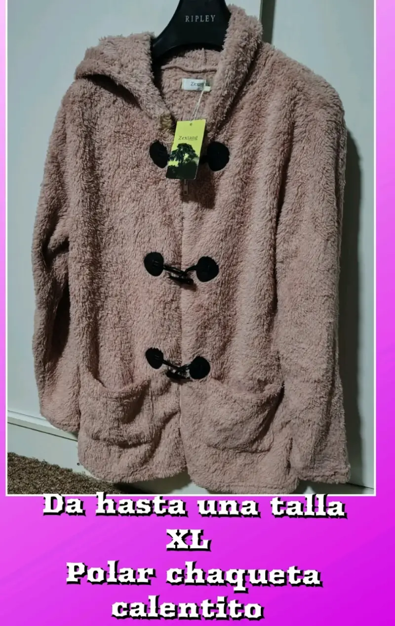 Chaqueta polar calentita Zexiang talla XL