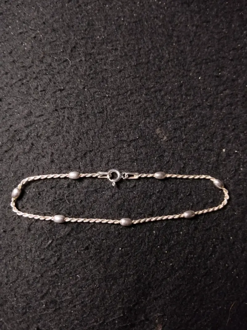 Pulsera Bolitas plata 925 italy - 1