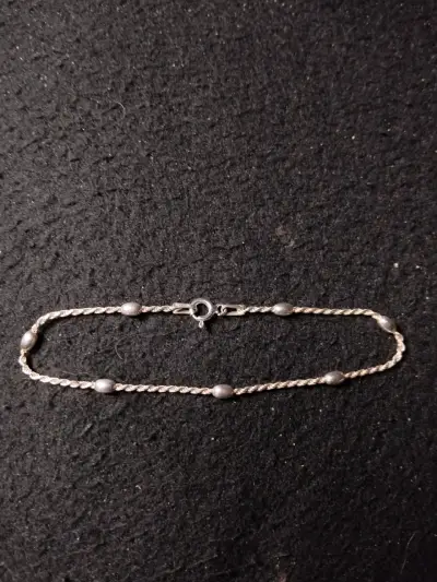 Pulsera Bolitas plata 925 italy - miniatura 1