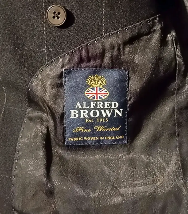 Blazer de hombre Alfred Brown a rayas - 3