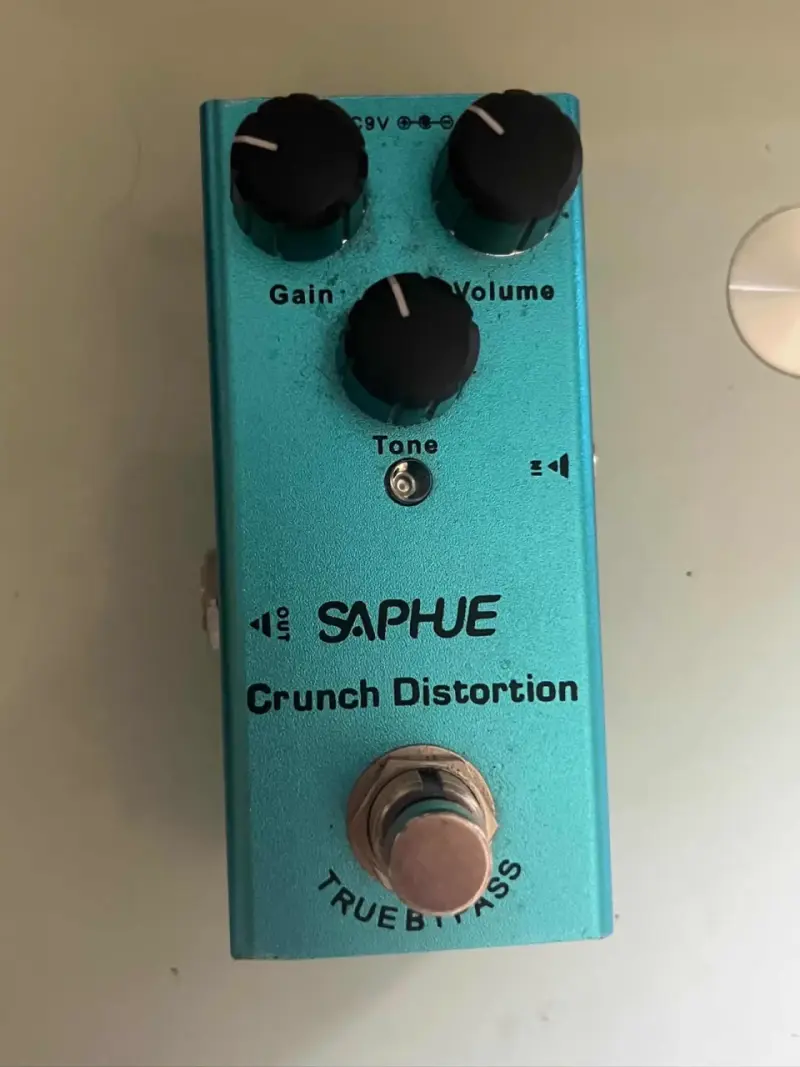 Pedal de Efectos Saphue Crunch Distortion - 1