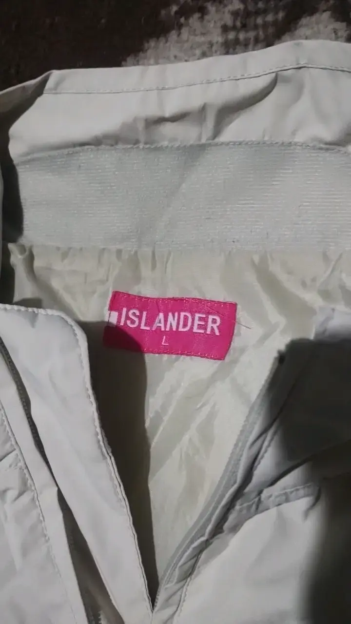 Chaqueta blanca Islander con bolsillos - 3