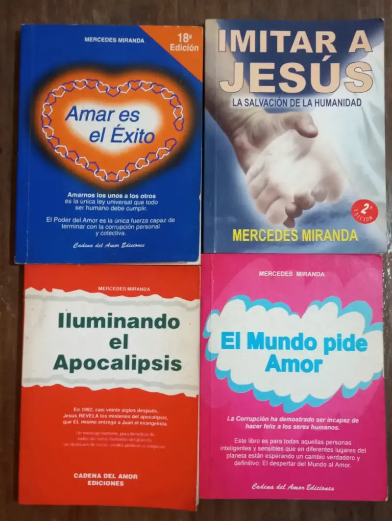 libros espirituales de Mercedes Mirand